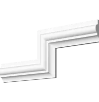 Гладкий отливной молдинг М-596