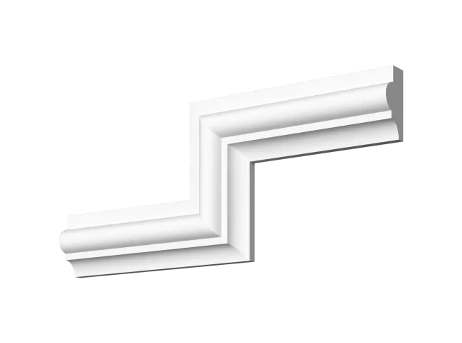 Гладкий отливной молдинг М-596