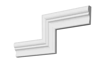 Гладкий отливной молдинг М-137