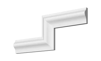 Гладкий отливной молдинг М-13