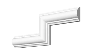 Гладкий отливной молдинг М-97