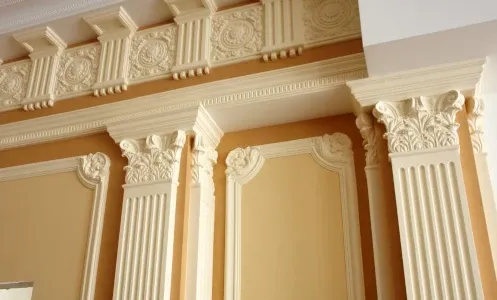 Пилястры лепнина